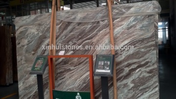 Landscape Purple granite slabs, new purple granite stone in book match design