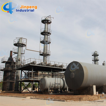 100 TPD Continuous Pyrolysis Oil Distillation Plant