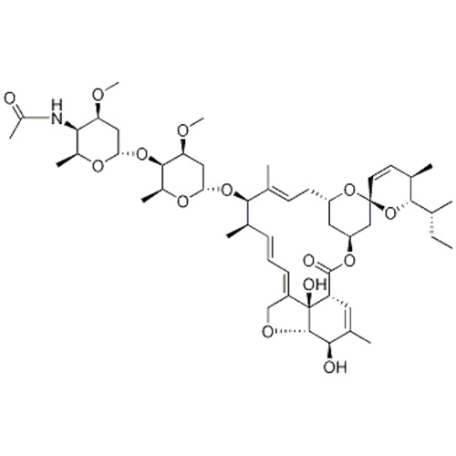 Avermectina B1,4 &#39;&#39; - (acetilamino) -4 &#39;&#39; - desoxi -, (57279244,4&#39;&#39;R) - CAS 123997-26-2