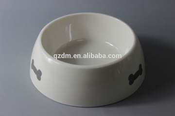 White Dog Bowl ,Melamine Bowl For Animal