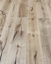 Handscraped Slightly Brushed Engineered Herringbone Pattern