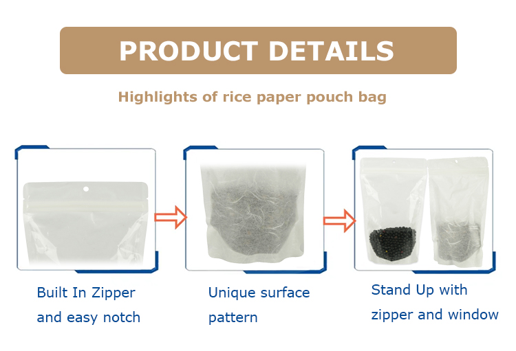 rice paper bag