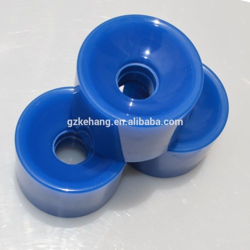 High rebound Pro Longboard Cruiser Skateboard Wheels 65mm Solid blue