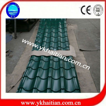 Colored Steel Glazed Tile Zinc Coat Steel Roof Tile