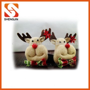 Reindeer Christmas baby hair clips