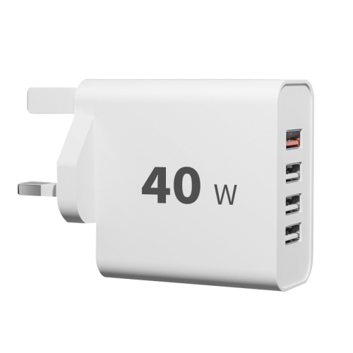 40W 4-porta USB A Charging Station Hub