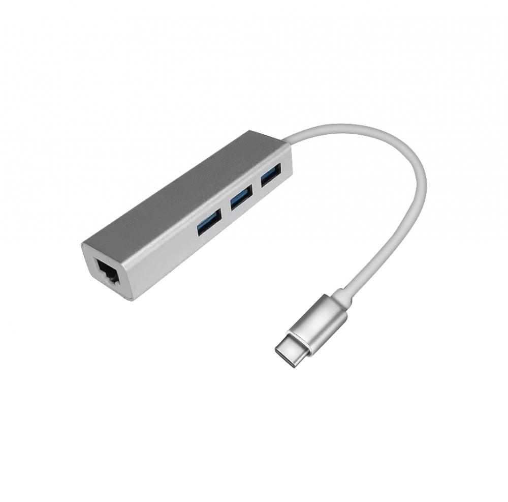 Type c to lan1000Mbps 3*usb3.0 5Gbps port