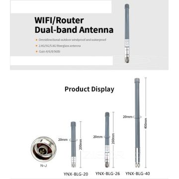 Antena z włókna szklanego 915mhz Antena zewnętrzna Omni Lora 868mhz