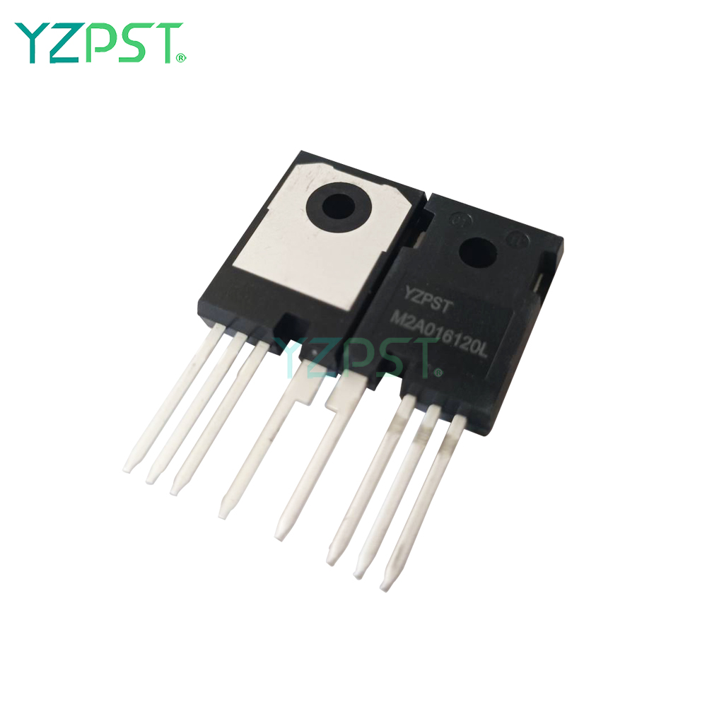 Kecekapan sistem yang lebih tinggi n-channel sic mosfet to247-4l