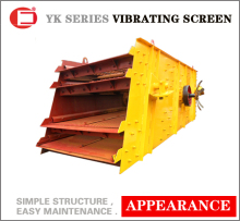 3 layers round vibrating screen