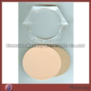 Acrylic coaster/pad for cup