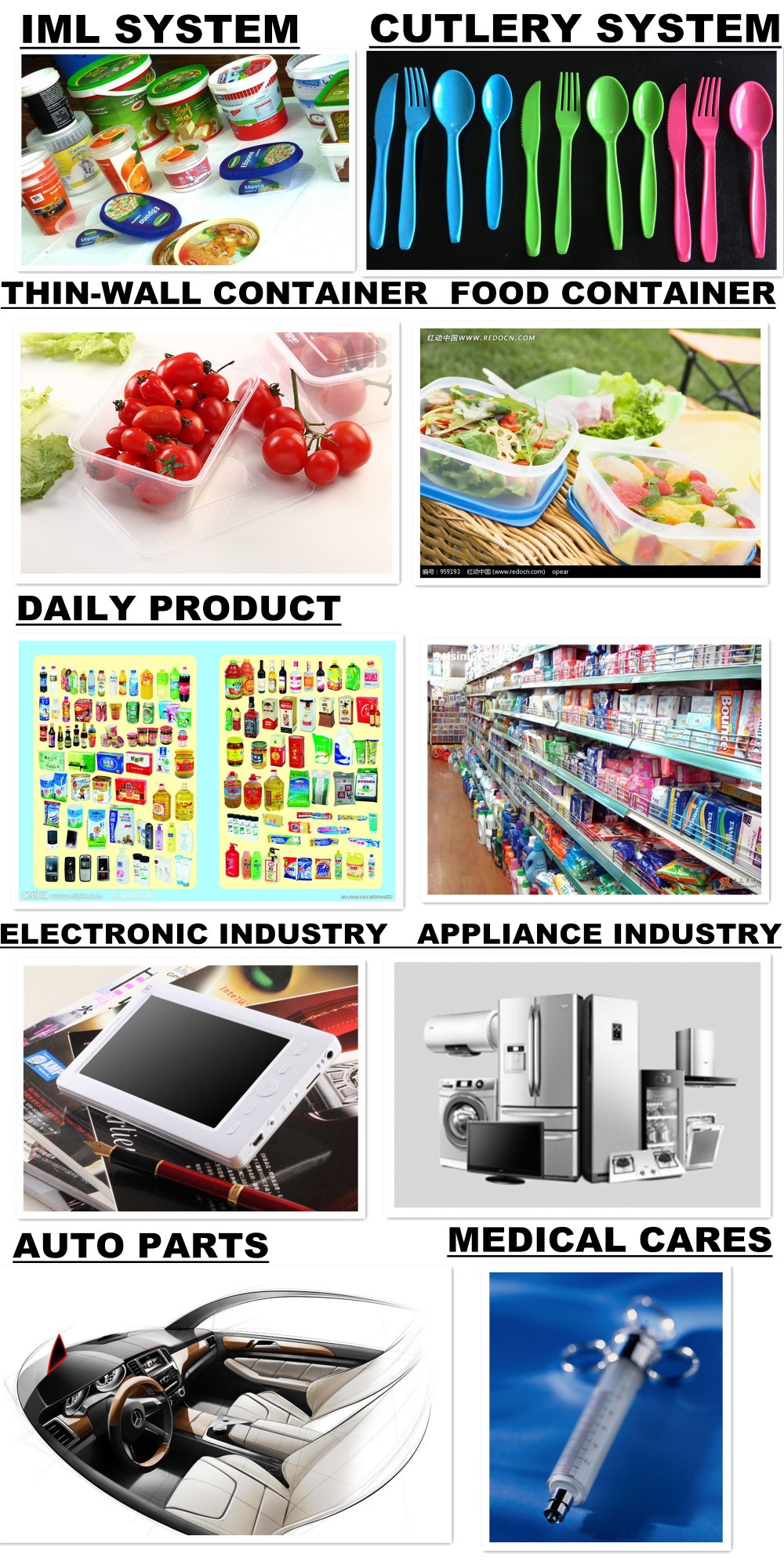 In Mould Labeling Making Machine Automation Servo Robot Arms Plastic Container Manufacturing System
