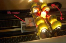 Slide good electric Jade Massage Bed