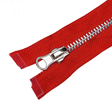 No.5 Separating Stainless Steel Metal Jacket Zipper