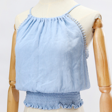 Tunic Lace Sleeveless Shirt