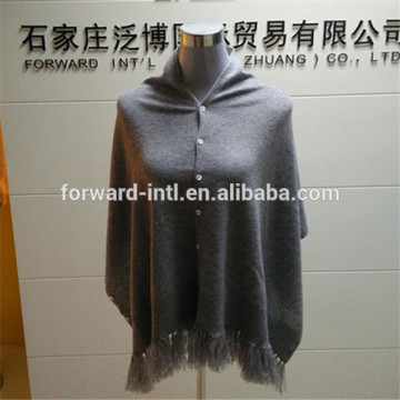 antique fashion women pure cashmere poncho wrap