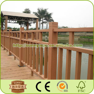 waterproof outdoor wpc railing