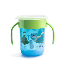 360° baby training cup with handle wholesale