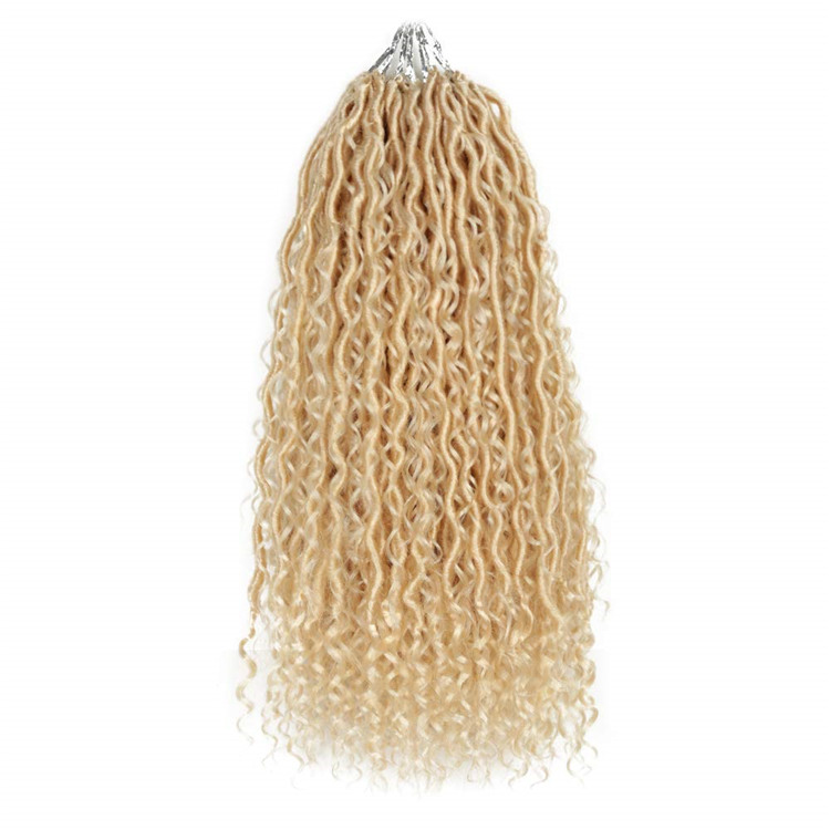 River locs Faux Locs Crochet Hair Braids Goddess River Locs Ringlet Synthetic Hair Extension