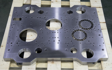 Hardware stamping die base