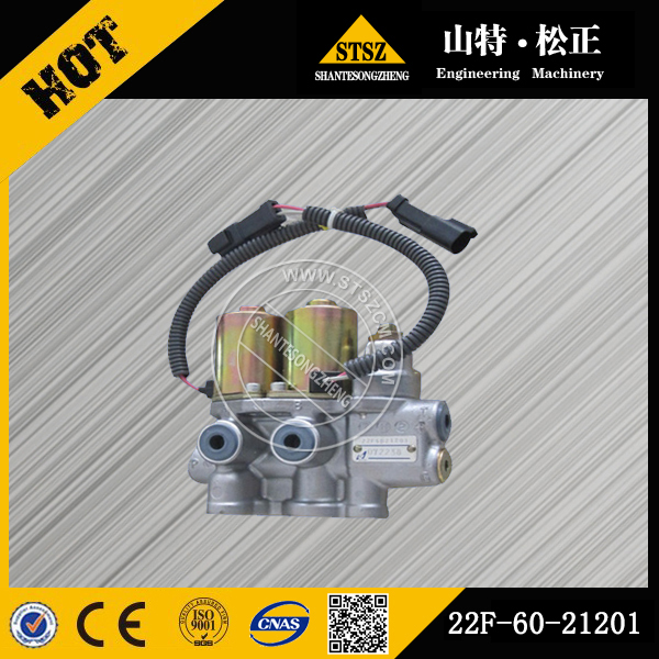 Solenoid valve 714-12-25220 for KOMATSU WA500-7