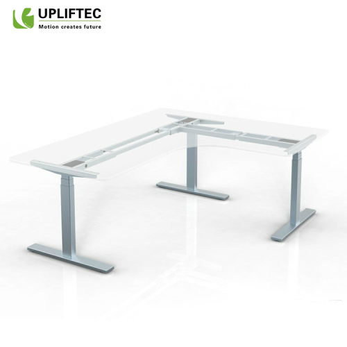 L-Shaped Ergonomic Electric Height Adjustable Desk