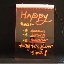 Handwriting Advertising Board Menu LED Writing
