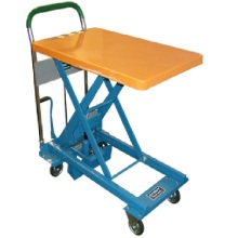 Lift cart table mobile