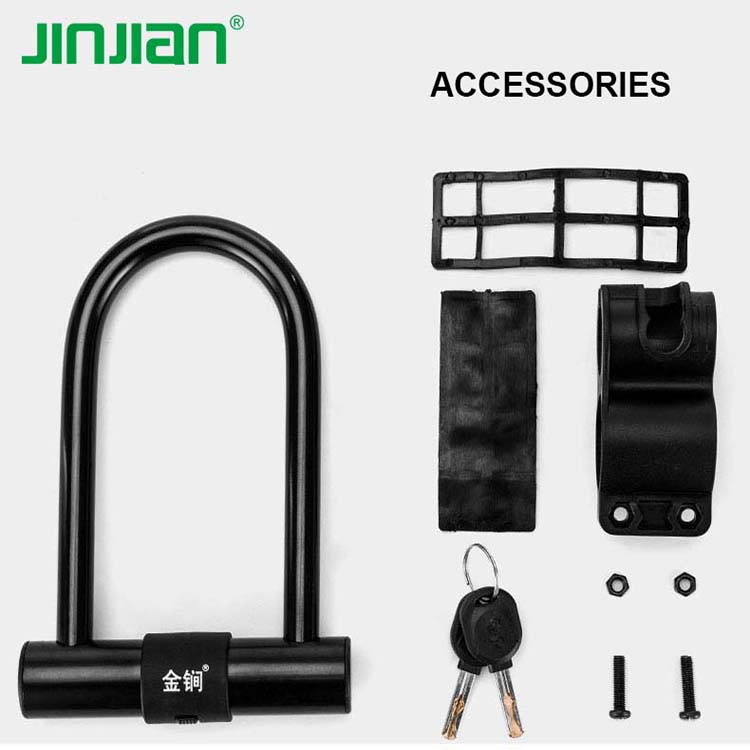 Hot sale carbon steel zinc alloy cylinder bicycle e bike u lock bike lock