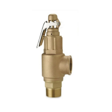 Bronze Pressure Relief Spring Load Safety Valve With Handle