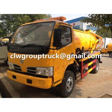 Dongfeng Sewage Suction Truck Dengan Vacuum Pump