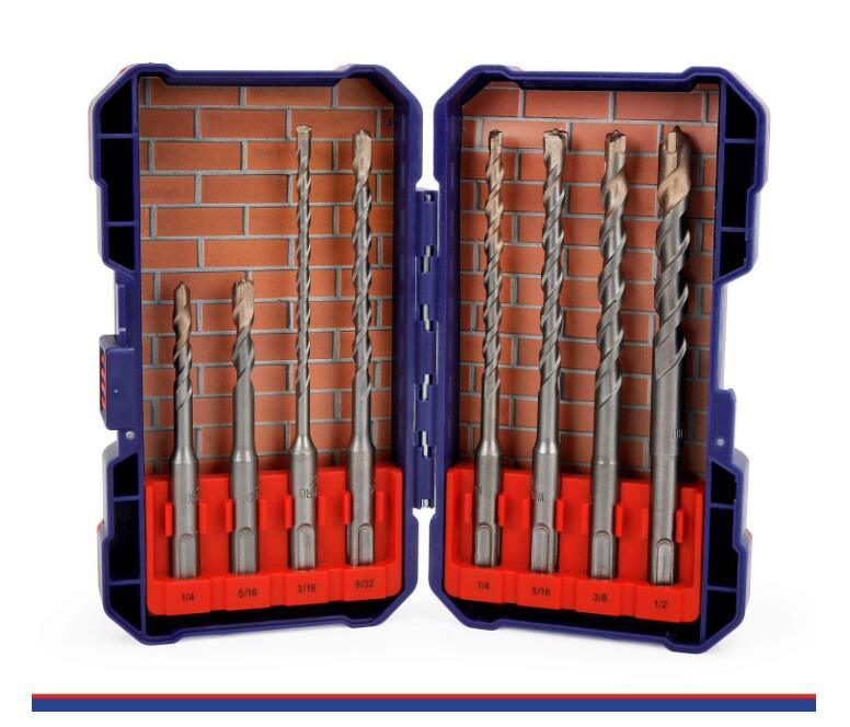 SDS Plus Hammer Drill Bit Set