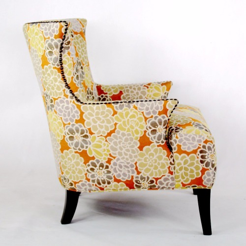 Modern Style High Back Wing Leisure Chair