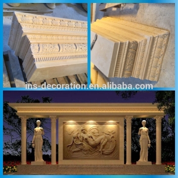 Cast stone architectural design products