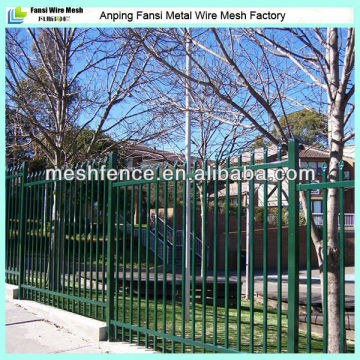 Antique wrought iron fence for school and universities