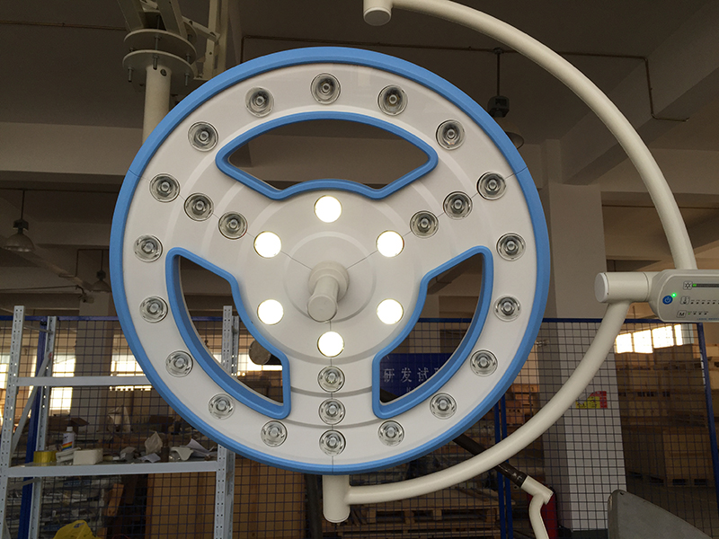 Hospital Surgical Equipment Ceiling Dual Led OT Light