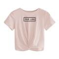 T-shirt pour femmes personnalisés Crew Crew Neck