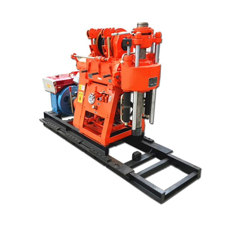 Xy-100 Xy-200 High Power Diesel Engine Water Well Drilling Rig Machine