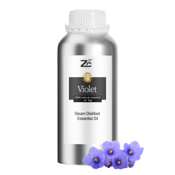 Huile violette, huile essentielle de la nature pure