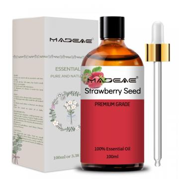 Óleo essencial de morango 100% puro Óleo de morango orgânico para massagem de aroma Cuidados com a pele