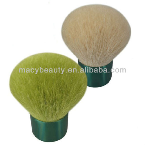 Professional colored hair round top kabuki brush