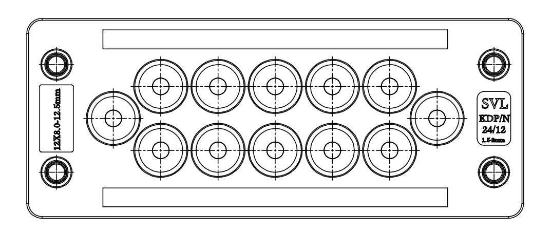 KDP/N wall plate