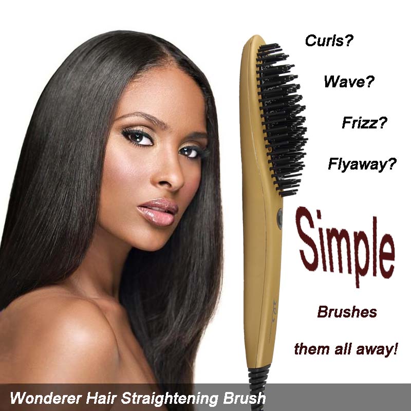 Wonderer Hair Straightener Brush