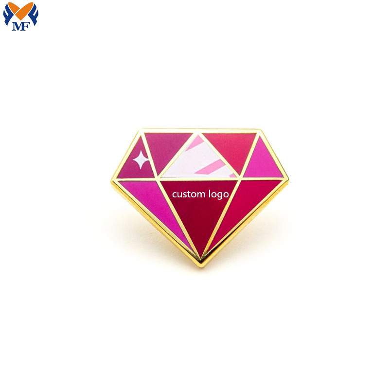 Diamond Shape Lapel Pin Jpg