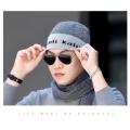 Thickened warm knit hat monochromatic monochromatic hat