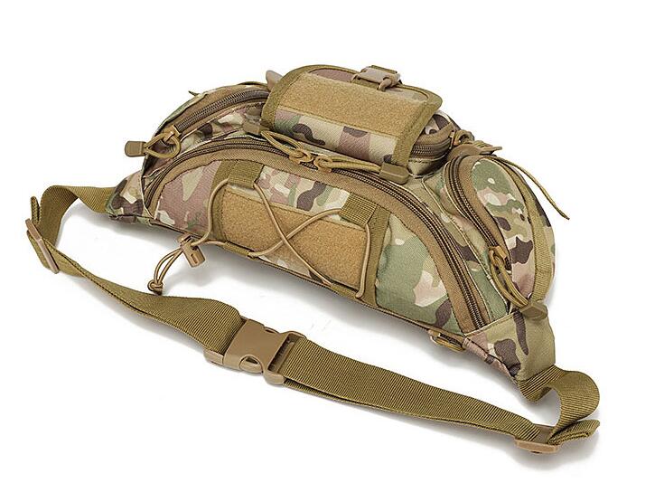 Travel Camping Large Running Belt Fanny Pack, Water Resistant Tactical Molle Bag Waist Pouch Belt Bag