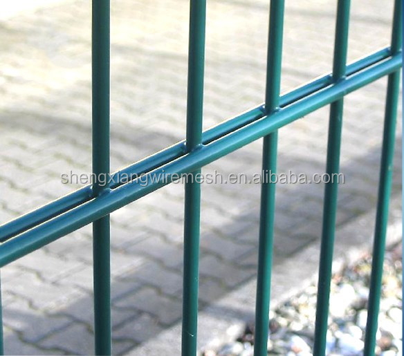 high quality double wire fence garden decorative court with self-locking factory supply