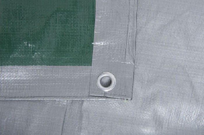 silver-green-tarp