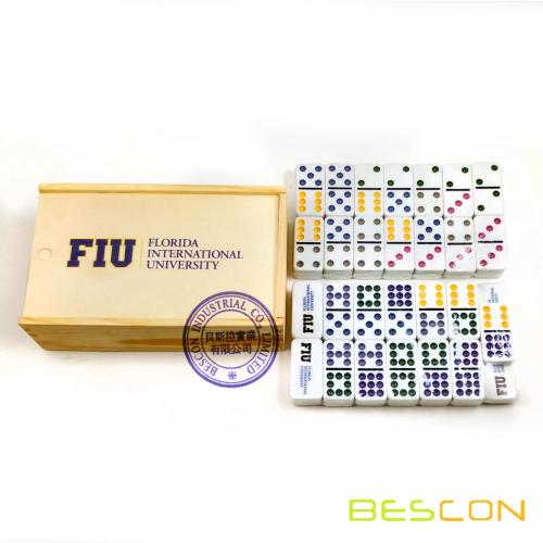 High Quality Custom Double 9 Domino Set