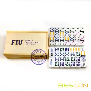 High Quality Custom Double 9 Domino Set